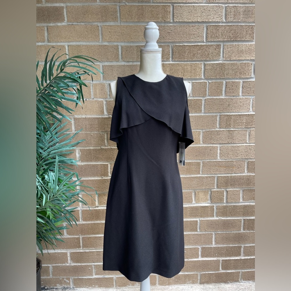Karl Lagerfeld Black Dress Size 4 (with tag)